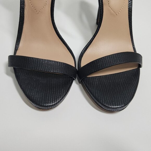 Aldo Black Stiletto Heel Sandals Women's Size 6 - Picture 3 of 11